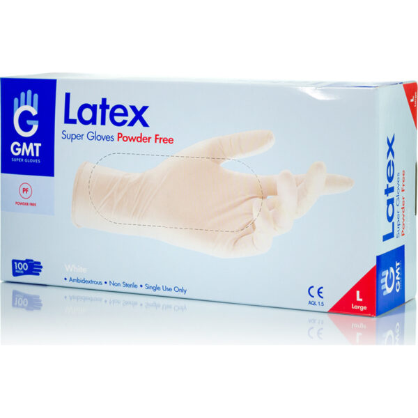 Γάντια Latex χωρίς πούδρα